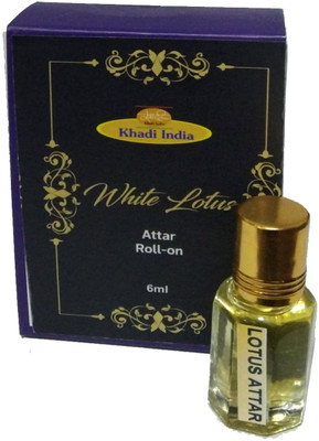 NIRVANA GRAM UDYOG ATTAR WHITE LOTUS 6ML PACK OF 1 Floral Attar(White Lotus)