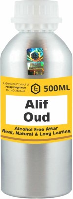 Parag Fragrances Alif Oud Attar 500ml Long Lasting Attar Wholesale Pack Floral Attar(Natural)