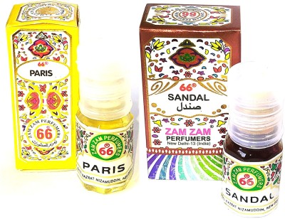 Zam Zam Perfumers Paris and Sandal Long Lasting Attar Floral Attar(Phulwari)