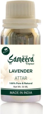 Sameera Lavender Attar 50ml Alcohol Free Perfume Oil For Unisex Floral Attar(Natural)