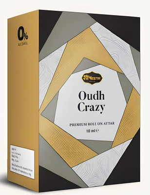 MEENA Oudh Crazy 10 Ml Roll-On Herbal Attar(Natural)