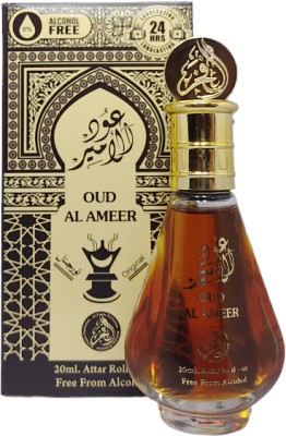 AL FAKHR OUD AL AMER CONCENTRATED ALCOHOL FREE ATTAR 20ML FOR ( MEN & WOMEN ) Floral Attar(Oud (agarwood))