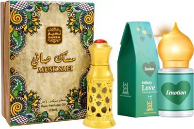 Naseem Musk Safi Made in Dubai Long Lasting Original Perfume Floral Attar
