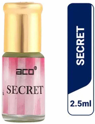 aco Secret Attar 2.5ml - Alcohol-Free, Pure Fragrance Elixir Floral Attar(Fruity)