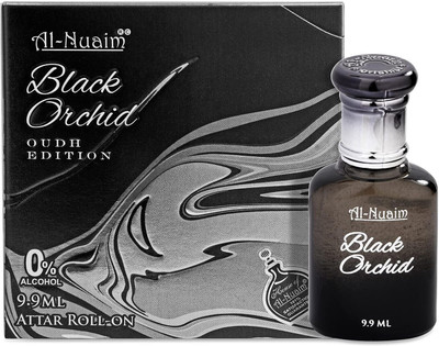 Al-Nuaim Alcohol Free Roll On 9.9 ml Attar (Black Orchid)- Pack of 1 Floral Attar(Floral)