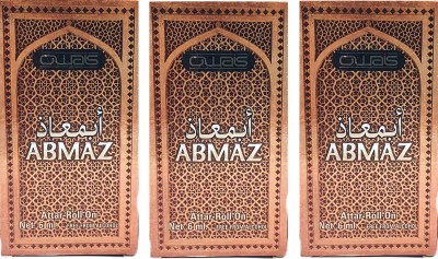 Owais ABMAZ 6ML Attar Long Lasting Perfume Zero Alcohol For Men & Women (Pack of 3) Floral Attar(Floral)