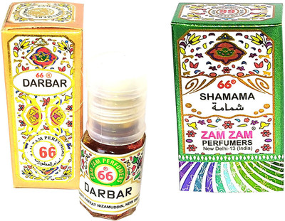Zam Zam Perfumers Darbar and Shamama Long Lasting Attar Floral Attar(Natural)