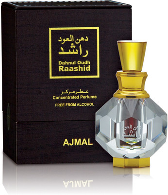 Ajmal Dahnul Oudh Raashid CP |Non-Alcoholic |Long Lasting Perfume Men & Women -3 ML Floral Attar(Oud (agarwood))