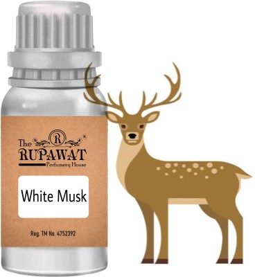 The Rupawat perfumery house White Musk 25ml Floral Attar(Natural)