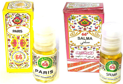 Zam Zam Perfumers Paris and Salma Long Lasting Attar Floral Attar(Phulwari)