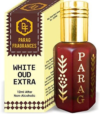 Parag Fragrances White Oud Extra Attar 1 Tola / 12ml (Crystal Series) Floral Attar(Natural)