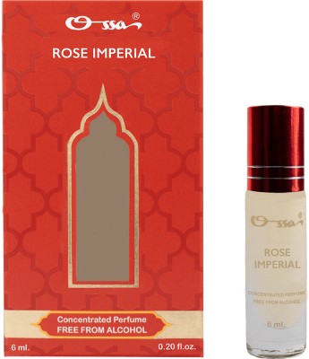 OSSA Rose Imperial Concentrated Perfume 6ml Alcohol Free RollOn Attar For Men & Women Floral Attar(Rose)