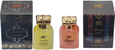 SRF Raees & Aaish 20 Ml Roll-On Herbal Attar(Fruity, Natural)