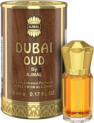 Ajmal DUBAI OUD CP|Woody Fragrance|Non-Alcoholic|Long Lasting Perfume Men&Women-5ML Floral Attar(Oud (agarwood))
