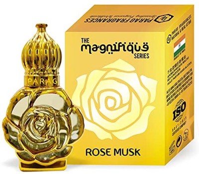 Parag Fragrances Rose Musk Attar 12Ml Long Lasting Attar/Alcohol Free/Attar Online Floral Attar(Natural)