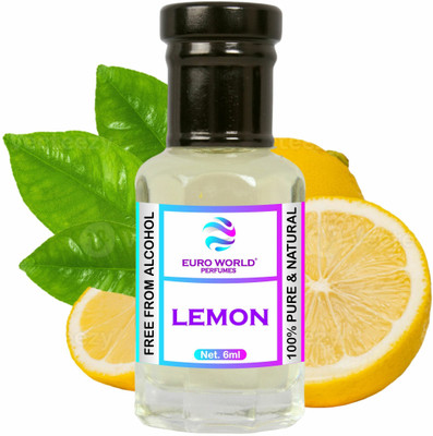 Euro World Lemon Alcohol Free Attar for Unisex Floral Attar(Citrus)
