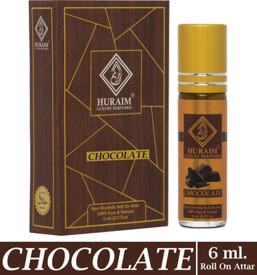 huraim CHOCOLATE 6 ml. ROLL ON ATTAR Floral Attar(Chocolate)