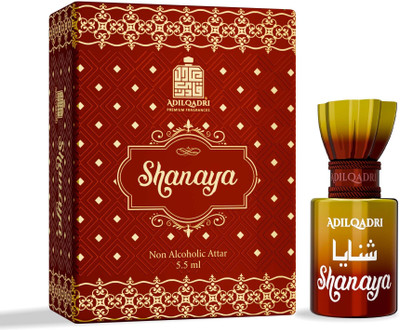 Adilqadri Shanaya Attar | Arabic & French Blend | Non-Alcoholic Roll-on Fragrance - 5.5ml Floral Attar(Floral)