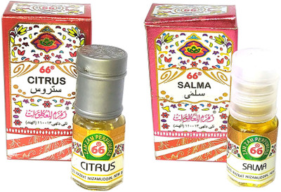Zam Zam Perfumers Citrus and Salma Long Lasting Attar Floral Attar(Citrus)