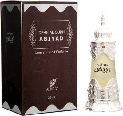 AFNAN Dehn Al Oudh Abiyad Eau de Parfum  -  20 ml(For Men & Women)