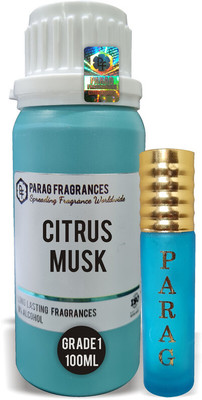 Parag Fragrances Citrus Musk 100ml Floral Attar(Natural)
