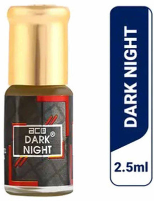aco Dark Night Attar 2.5ml - Alcohol-Free, Pure Fragrance Elixir Floral Attar(Fruity)