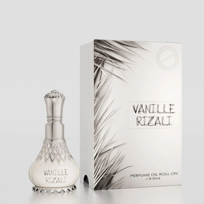 Al-Nuaim Vaniller Rizali Attar Roll On For Men & Women - 9.9ml | Alcohol-Free Floral Attar(Musk)