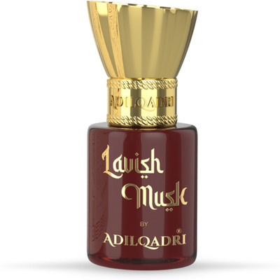 Adilqadri Lavish Musk Attar | Musky | Unisex Non-Alcoholic Roll-On Attar 5.5 ML Floral Attar(Musk)