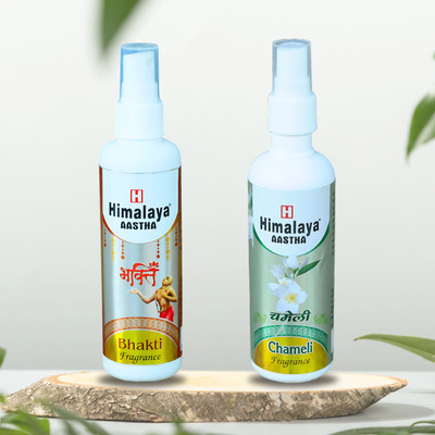 Himalaya Aastha Chameli and Bhakti Attar/Fragrance Puja in Home and Temple 100+100ml Pack of 2 Floral Attar(Floral, Chameli)
