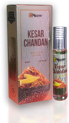 MEENA Kesar Chandan 8ml Long Lasting Attar Floral Attar(Natural)