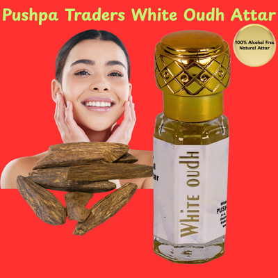 Pushpa Traders Pushp white oudh Floral Attar(Natural)