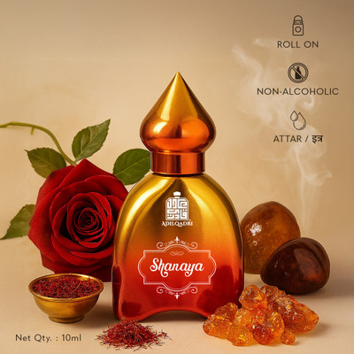 Adilqadri Shanaya Attar For Men & Women | Arabic & French Blend | Non-Alcoholic 10ml Floral Attar(Floral)