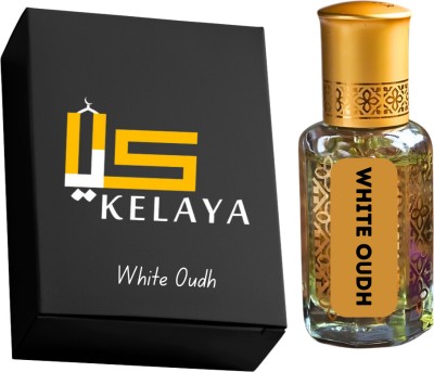 kelaya White Oudh|Unisex Non Alcoholic Roll-On Attar Perfume|Suited Any Occasion 12ml Floral Attar(Floral)