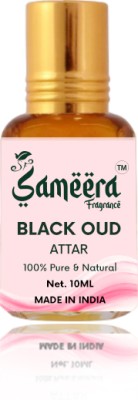 Sameera Black Oud Attar 10ml Roll-on Alcohol-Free Perfume Oil For Unisex Floral Attar(Oud (agarwood))