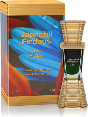 Ajmal Jannatul Firdaus CP| Non-Alcoholic | Long Lasting Perfume Men & Women - 10 ML Floral Attar(Floral)