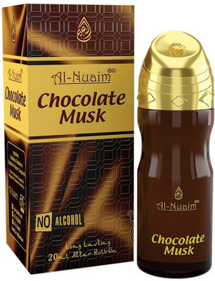 Al-Nuaim Chocolate Musk 20 ml Long Lasting Attar Roll On Floral Attar(Floral)