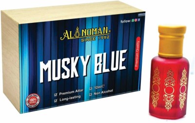 Al Noman Musky Blue Floral Attar(Musk Arabia, Musk, Floral)