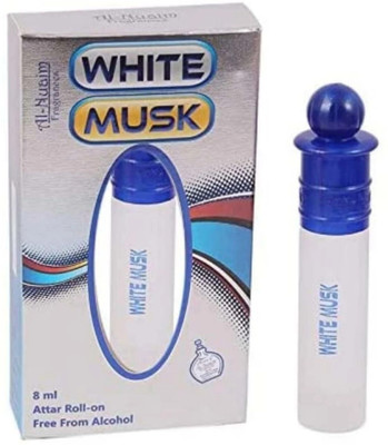 Al-Nuaim White Musk Perfume for Men & Women,8ML Floral Attar(Musk)