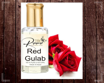 The Rupawat perfumery house Red Gulab (SL-335 Floral Attar(Natural)