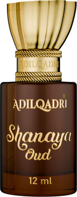 Adilqadri Shanaya Oud Attar For Men | Long-lasting Non-Alcoholic Roll-on Attar (12ML) Floral Attar(Oud (agarwood))