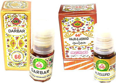 Zam Zam Perfumers Darbar and Hajre Aswad Long Lasting Attar Floral Attar(Natural)