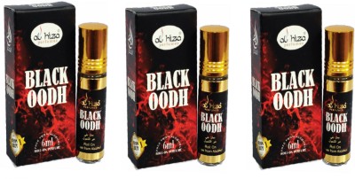 Al Hisa Original Black Oudh Luxury Rollon attar Pleasant Aroma Long Lasting Fragrance 3 Floral Attar(Oud (agarwood))