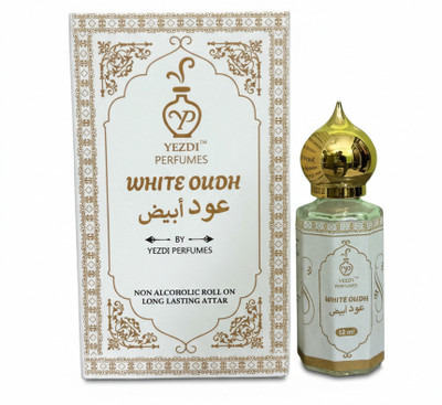 Yezdi Perfumes White Oud Royal Arabian Attar Floral Attar(Oud (agarwood))
