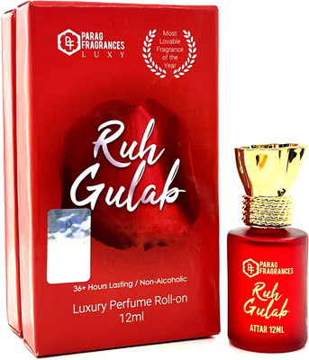 Parag Fragrances Ruh Gulab Attar 12ml For Religious & Personal Use Floral Attar(Floral)