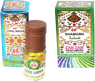 Zam Zam Perfumers Cool and Shamama Long Lasting Attar Floral Attar(Natural)