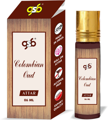 GANDHI SUGANDH BHANDAR Combodian Oud Pure Natural Attar/Perfume Roll On | Long Lasting | Unisex Floral Attar(Natural)