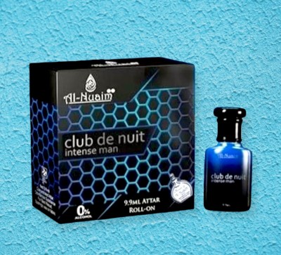 Alnuaim CLUB DE NUIT 9.9ML(PACK 1) Floral Attar(Floral, Natural, Chocolate)