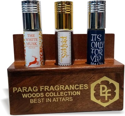 Parag Fragrances Nine Flower Attar 1 Tola / 12ml (Crystal Series) Floral Attar(Floral)