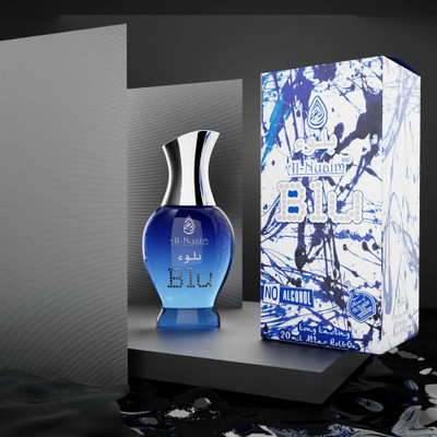 Al-Nuaim Heart Series Blu 20ml Floral Attar(Woody)