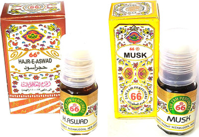 Zam Zam Perfumers Hajre Aswad and Musk Long Lasting Attar Floral Attar(Phulwari)